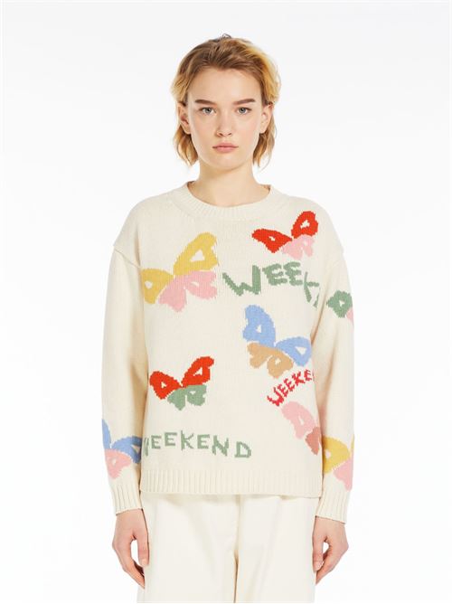 Cotton inlay sweater MAXMARA WEEKEND | 2415361201600002